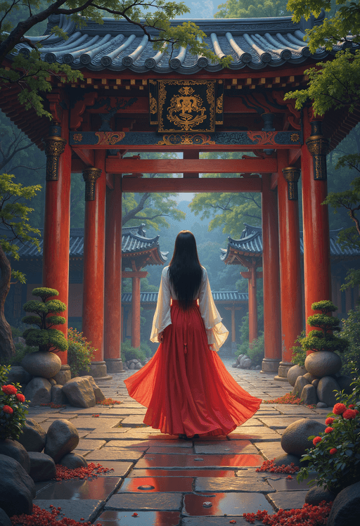red dress ai Midjourney Red-dress Image Prompts PromptDen