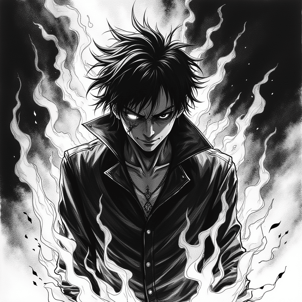 The Image Features A Haunting Pen And Ink Drawing | CGDream