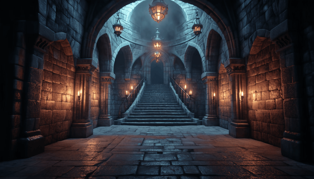 Ultradetailed Medieval Dungeon Hallway, Stone Wall | CGDream