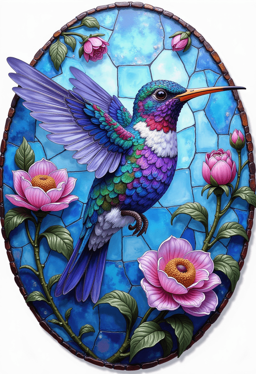 Free Text to Stained Glass Pattern AI Generator | CGDream