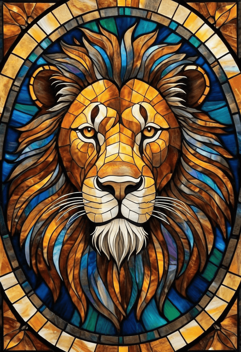 Free Text to Stained Glass Pattern AI Generator | CGDream